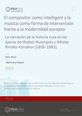 El Compositor Como Intelligent Y La Música Como Forma De Intervención