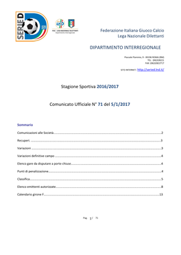 Dipartimento Interregionale