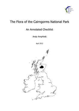 The Flora of the Cairngorms National Park