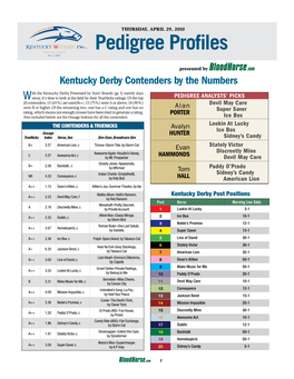 Pedigree Profiles