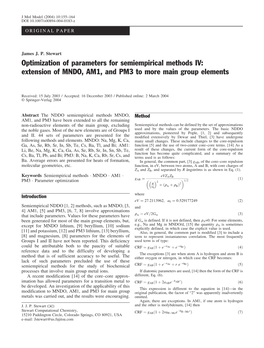 Extension of MNDO, AM1, and PM3 to More Main Group Elements