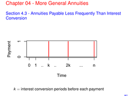 Chapter 04 - More General Annuities