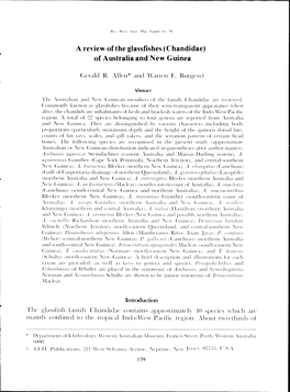 (Chandidae) of Australia and New Guinea