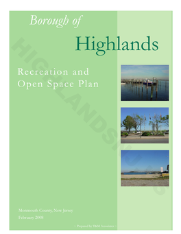 Borough of Highlands Recreation and Open Space Plan