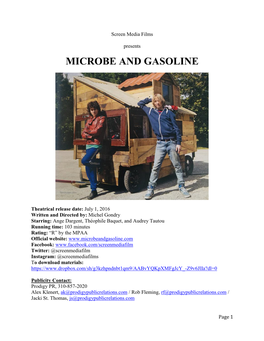 Microbe and Gasoline