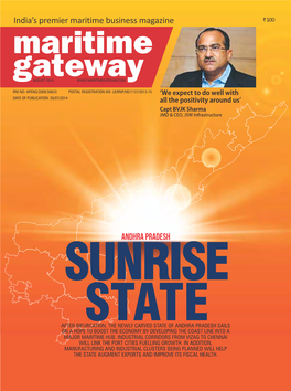 India's Premier Maritime Business Magazine Andhra Pradesh