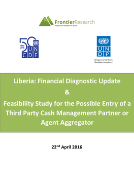 Liberia: Financial Diagnostic Update & Feasibility Study for the Possible