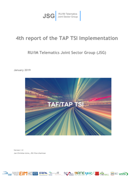 4Th Report of the TAP TSI Implementation