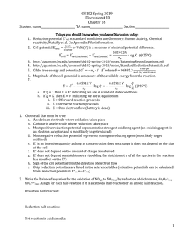 Electrochemistry 2