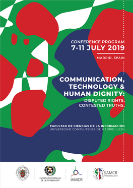 Conference Program 7-11 July 2019
