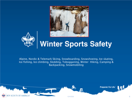 Winter Sports Safety