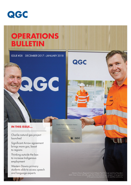 QGC Operations Bulletin