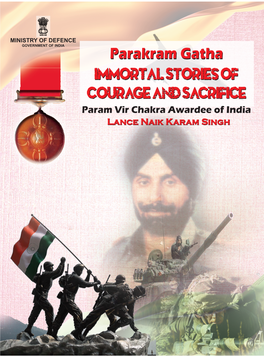 Param Vir Chakra Awardee of India Lance Naik Karam Singh Lance Naik Karam Singh'-~: "'''' ~ Param Vir Chakra, Sikh Regiment