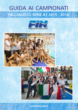 Pallanuoto Serie A1 2015 - 2016