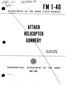 X ATTACK HELICOPTER GUNNERY