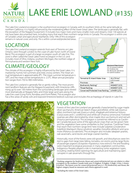 Lake Erie Lowland (#135)