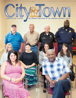 City & Town, August 2016 Vol. 72, No. 08