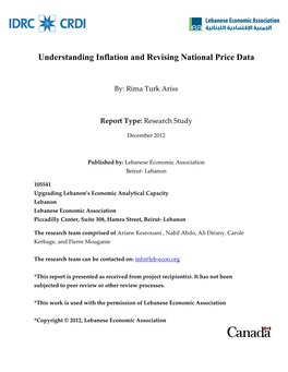 Understanding Inflation and Revising National Price Data