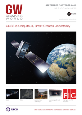 GNSS Is Ubiquitous, Brexit Creates Uncertainty