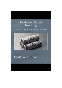 Evidence-Based Investing Separating Fact from Fiction by Scott W