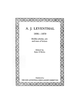 A.J. [Con] Leventhal