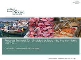 Progress Toward Sustainable Seafood – by the Numbers, 2017 Edition