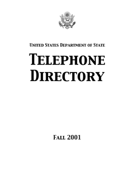 Telephone Directory