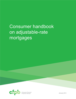 Consumer Handbook on Adjustable Rate Mortgages (ARM)