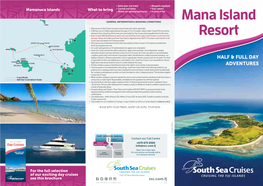 Mana Island Resort and Do Nothing