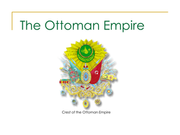 The Ottoman Empire