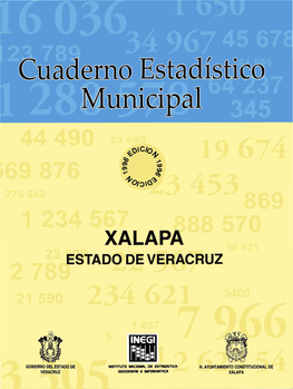 Xalapa Estado De Veracruz : Cuaderno Estadístico Municipal 1996