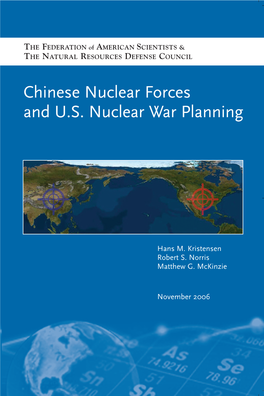 Chinese Nuclear Forces and U.S. War Planning