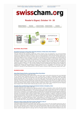 Reader's Digest, October 14 - 30