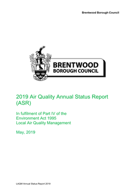 Brentwood Borough Council 2019