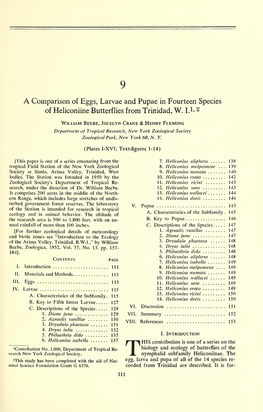 Scientific Contributions of the New York Zoological Society
