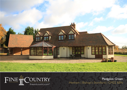 Pledgdon Green Henham | Bishop's Stortford | CM22