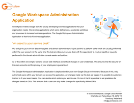 Google Workspace Administration Application