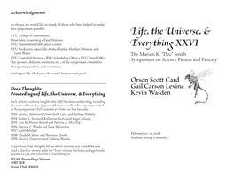 LTUE 26 = 2008 Cover