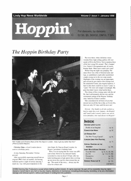 Lindy Hop DANCE FLOOR) Hop (As Well As Other Types of Swing Dance)