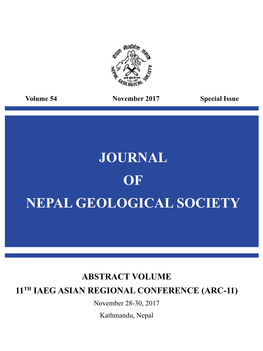 Volume 54 November 2017 Special Issue