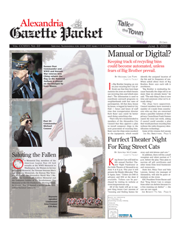 Alexandria Gazette Packet 25 Cents Vol