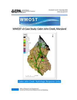 WMOST V3 Case Study: Cabin John Creek Maryland