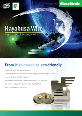 Hayabusa Wire” Is a Next-Generation