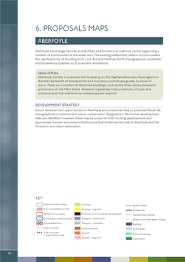 6. Proposals Maps Aberfoyle