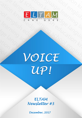 ELTAM Newsletter #3