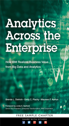 Analytics Across the Enterprise