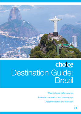 Destination Guide: Brazil