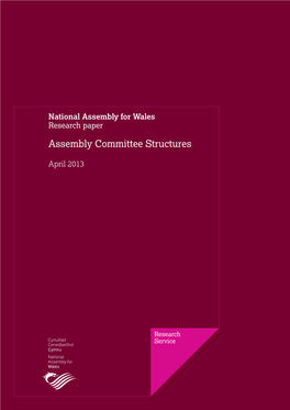 Assembly Committee Structures