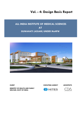 Construction of AIIMS Guwahati Design Basis Report