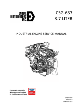 Csg-637 3.7 Liter